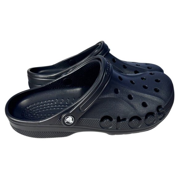 NEW Crocs Womens Baya Clog Black Size men's 10 / woman's 12